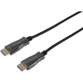 EQUIP Cable HDMI 119433 Óptico Activo 2.0, 100m, 4K 60Hz, HDR, Ethernet, Estándar A-A, Negro Precio: 159.50000022. SKU: B1C2MFHTMB