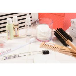 Avery Etiqueta para bolígrafos y lápices rosa y violeta 50x10 mm blister de 30 unidades adhesivas permanentes