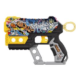 Tachan Blaster Street Shot 6 Dardos T01030 Lanzador de Acción Urbana con Diseño Grafitero y Dardos de Espuma Seguros para +8 Años