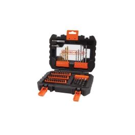 Black + Decker A7232 Set 50 Accesorios de Taladrado y Atornillado con Brocas de Madera, Hormigón, HSS-Tin y Puntas de Destornillador Precio: 36.49999969. SKU: B15KXKPA4L