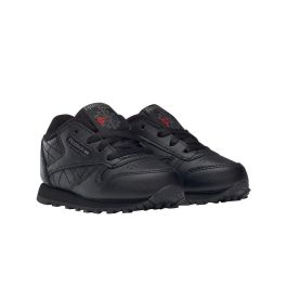Zapatillas de Deporte para Bebés Reebok Classic Reebok Leather Negro