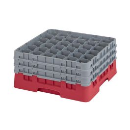 CAMBRO - 36S738-414 - Cesta de lavado 36 comp. 3 alturas - 7,2 cm Ø máx. - alt. máx. 20 cm - 50 x 50 x 22,5 cm - Cerceta Precio: 76.59000041. SKU: B1GK3ELSRZ