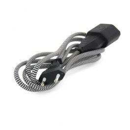 Chacon CHA5411478661115 Extensión Textil 6A - 1.5m Negro/Blanco Precio: 19.94999963. SKU: B1HXW79L6Q