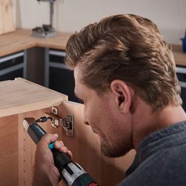 Wolfcraft 1331000 Set 3 Puntas Sólidas PH2 Phillips, 25mm, Acero S2, Vástago Hexagonal 1/4" para Destornillador