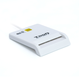 TOOQ TQR-210W Lector Tarjetas Externo USB 2.0 DNIe Blanco Precio: 8.68999978. SKU: S0222692