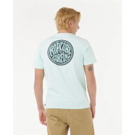 Camiseta de Manga Corta Hombre Rip Curl Drifter Tee Azul L