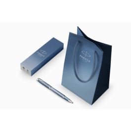 Parker Bolígrafo Roller IM Writing Rituals Azul Degradado Punta Fina Estuche Regalo 2203905