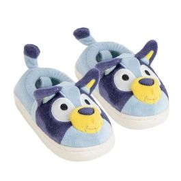 Cerdá Zapatillas de Casa Francesita Bluey para Niños Talla 24-25 Color Azul con Aplicaciones