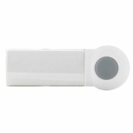 Extel Timbre móvil inalámbrico para puerta o pared | Alcance 100m campo libre | 36 melodías | Botón de llamada IP44 resistente al agua