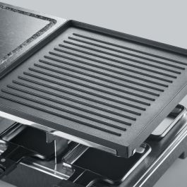 Severin RG2376 Raclette Grill 8 personas con Piedra de cocción natural y Placa antiadherente reversible, Termostato Ajustable Severin RG2376 Raclette Grill 8 personas con Piedra de cocción natural y Placa antiadherente reversible, Termostato Ajustable
