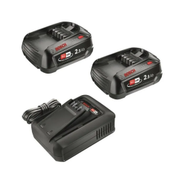 Bosch Kit de inicio 18V 2 baterías 18V 2,5 Ah + cargador 1600A031T5 Precio: 106.50000009. SKU: B1J6FPAQAE
