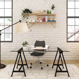 Astigarraga Caballete Architect Pino Macizo Negro 70x45x70cm Cab005.59