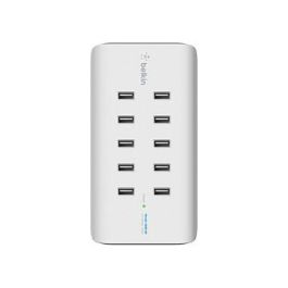 Belkin Estación de Carga USB de 10 Puertos, 120W, 2.4A por Puerto, Color Blanco Precio: 146.88999974. SKU: B1F4GHB9F3