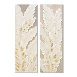 Cuadro Cottage DKD Home Decor Blanco Beige 3 x 90 x 30 cm (4 Unidades) Precio: 59.50000034. SKU: B1E89XN327
