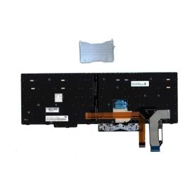 Lenovo Teclado USB con Cable y Teclado Numérico, Diseño Francés, Teclas Retroiluminadas, Compatible con Lenovo ThinkStation y ThinkPad