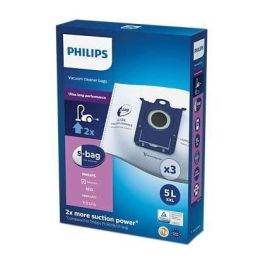 Accesorio para aspiradora - PHILIPS FC8027 / 01 S-bag Bolsas ultra largas de 5L de rendimiento - juego de 3