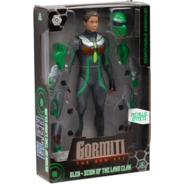 Gormiti Figura Articulada Vástago con Armadura Modelo Tierra 27 cm GRV031