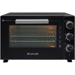 Brandt FC469MUB Mini-Horno Multifunción 46L 1800W Termostato 230°C Temporizador 120min Aluminio Negro Precio: 164.49999973. SKU: B1JYXFHRJD