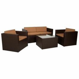 Juego de muebles Alexandra House Living Marrón 4 Piezas Precio: 940.49999967. SKU: B1ARC4B2MF