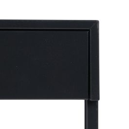 Mesita Negro Acero 43 X 41 X 50 cm