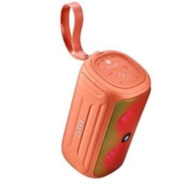 NGS ROLLERBEASTCORAL Altavoz Bluetooth Inalámbrico Roller Beast 32W IPX5 Resistente Salpicaduras TWS 6000mAh Radio FM Coral NGS ROLLERBEASTCORAL Altavoz Bluetooth Inalámbrico Roller Beast 32W IPX5 Resistente Salpicaduras TWS 6000mAh Radio FM Coral