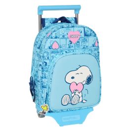 Mochila Escolar con Ruedas Snoopy Love Azul 26 x 11 x 67 cm 26 x 34 x 11 cm Precio: 19.49999942. SKU: B1EKPJFC9M