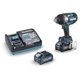 Makita TW001GM201 Llave de impacto a batería 40V, 1800 RPM, 2050 Nm, variador 3/4", color verde