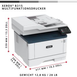 Xerox Impresoras Multifuncion Blanco y Negro B315