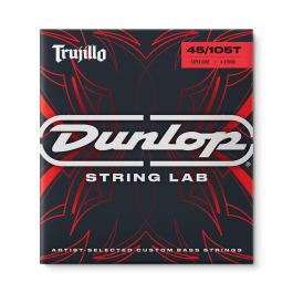 Dunlop Cuerdas Bajo Eléctrico Robert Trujillo 45-105T para un Tono Potente y Consistente