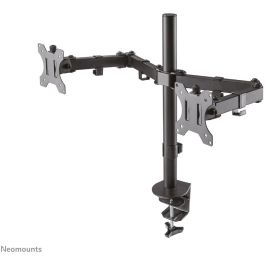 Neomounts FPMA-D550DBLACK Soporte de Escritorio Dual Full Motion para 2 Monitores 10-32" Ajustable Altura hasta 8kg Negro