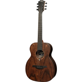 LAG Guitarra Acústica Travel Sauvage Natural Satinado Brankowood Eucalipto 600mm