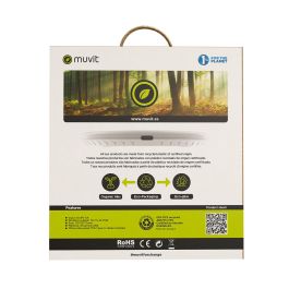 Cargador Inalámbrico Muvit for Change W114-R WHITE Blanco