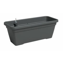 Jardinera - Plástico - Antracita - Rectangular - L77,9 x P24 x H22cm - ARTEVASI Precio: 31.50000018. SKU: B1K4M9E3NA
