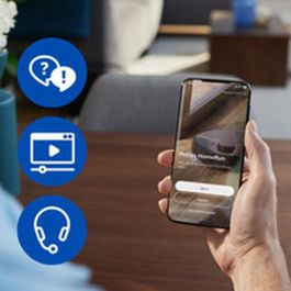 Philips XU5100/20 Aspiradora robot 10000 Pa con vaciado automático y navegación láser