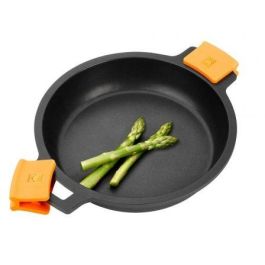 Cacerola BRA A270536 Ø 36 cm Negro