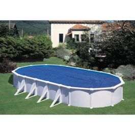 GRE Cubierta de Burbujas de Verano 180 micras 6,10x3,75m para Piscinas de Acero, Resina, Tubulares o Autoportantes | Calienta y Protege el Agua