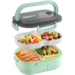 Thermosport Fiambrera 6 Departamentos Rectangular 21x15x9 cm (6 Unidades)