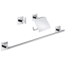 Grohe 41124000 Juego de Accesorios 3 en 1 Start Cube Cromo Precio: 126.50000055. SKU: B1JHA67YKJ