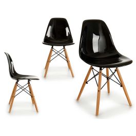 Silla Negra Kirk Giftdecor 53x82x47 cm (4 Unidades) Silla Negra Kirk Giftdecor 53x82x47 cm (4 Unidades) Precio: 151.59000032. SKU: S3605190
