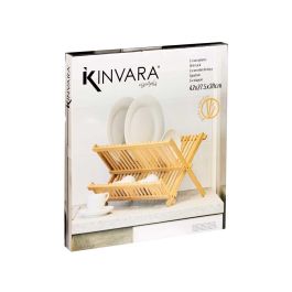 Escurreplatos de Bambú Kinvara 43x26.5x36.5 cm - Marrón (6 Unidades) Escurreplatos de Bambú Kinvara 43x26.5x36.5 cm - Marrón (6 Unidades)