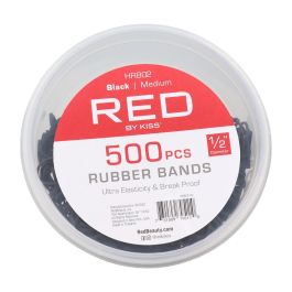 Red Kiss Rubber Band Medium 500 Piezas Gomas De Cabello Precio: 1.5900005. SKU: B1684EAT9K