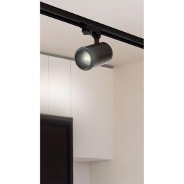 Foco Carril LED Trifásico 30W 2700Lm 3CCT Multiángulo 15-60° Regulable TRIAC CRI90 para Tiendas Comercios IP20 [1916-TRL30W-B]