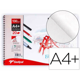 Bloc De Dibujo Fabriano Accademia Con Espiral Liso A4+ 130G 20H Precio: 3.5000004. SKU: B14AAQTXXJ