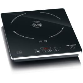 Severin KP1071 Placa inducción independiente 2000W - Negra, cerámica vidrio Ø21cm, con reconocimiento platos, rápida y fácil de limpiar. Precio: 77.50000027. SKU: S7113351