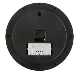 Reloj de Pared Versa Negro Plástico Minimalista 4 x 35 x 35 cm Reloj de Pared Versa Negro Plástico Minimalista 4 x 35 x 35 cm
