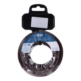 Edm Carrete cable cordón tubular h03vv-f 2 x 0,75 mm² marrón, 5 m
