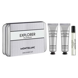 Set Montblanc: Explorer Platinum, Eau De Parfum, For Men, 7.5 ml + Explorer Platinum, Hydrating, Cream, For Face, 30 ml + Explorer Platinum, Hydrating, Shower Gel, All Skin Types, 30 ml Precio: 22.9000002. SKU: B1HHMMF5NN