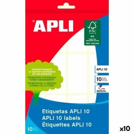 Etiquetas adhesivas Apli Blanco Papel 10 Hojas 26 x 54 mm (10 Unidades) Precio: 14.69000016. SKU: B1DEV4JGMX