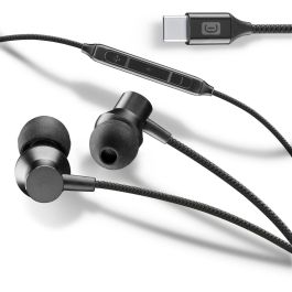 Cellular Line Auriculares In Ear USB-C con Micrófono Negros