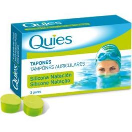 Quies Tapones Natación Silicona Adultos 6 Unidades Quies Tapones Natación Silicona Adultos 6 Unidades Precio: 6.69000046. SKU: B16LTPBXXS